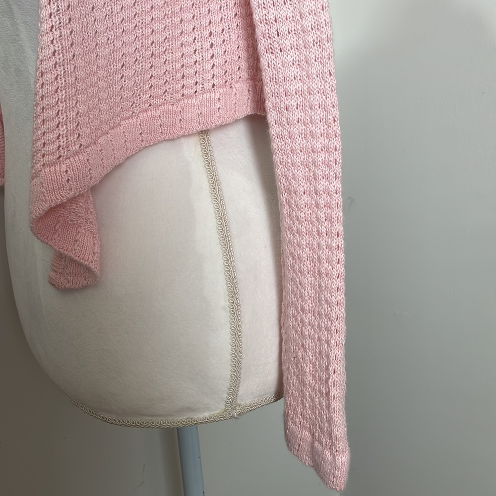 Brand - Say What? Girls - Girls long sleeve short open sweater, Medium, Pink - Picture 6 of 11